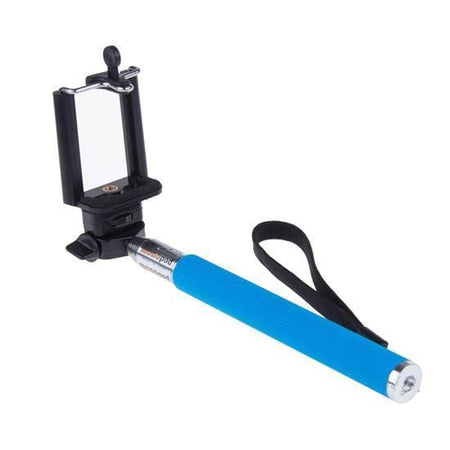 MUSIC PLAZA Goods <strong>셀카봉 | Self Portrait Selfie Stick</strong><br/>Blue Stick<br/>