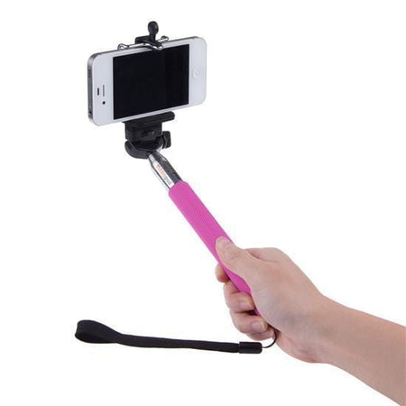 MUSIC PLAZA Goods <strong>셀카봉 | Self Portrait Selfie Stick</strong><br/>Pink Color<br/>