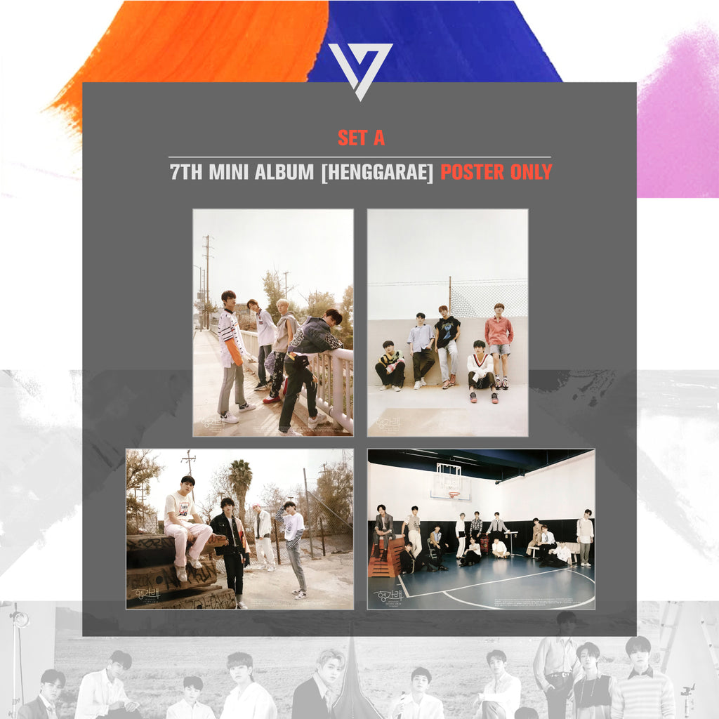 세븐틴 | seventeen | (4 set) poster special