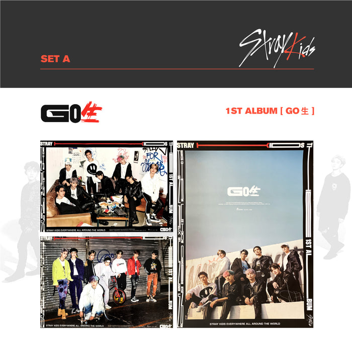 STRAY KIDS | [ GO LIVE ] & [ IN LIFE ] | (3 SET) POSTER SPECIAL