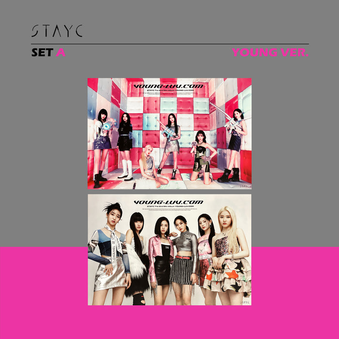 스테이씨 | STAYC | 2ND MINI ALBUM [ YOUNG-LUV.COM ] | (2 SET) POSTER SPECIAL