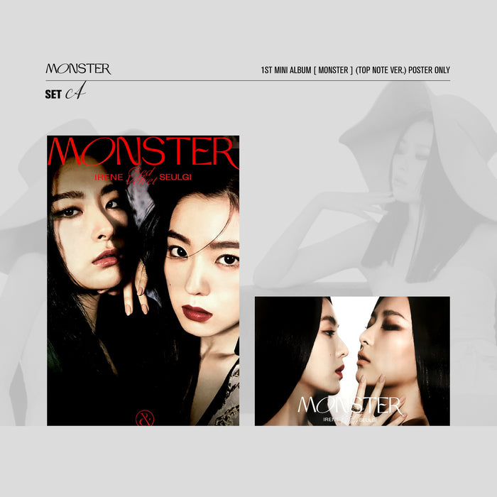 아이린 & 슬기 | IRENE & SEULGI | POSTER SPECIAL [ MONSTER ] | (2 SET) POSTER SPECIAL