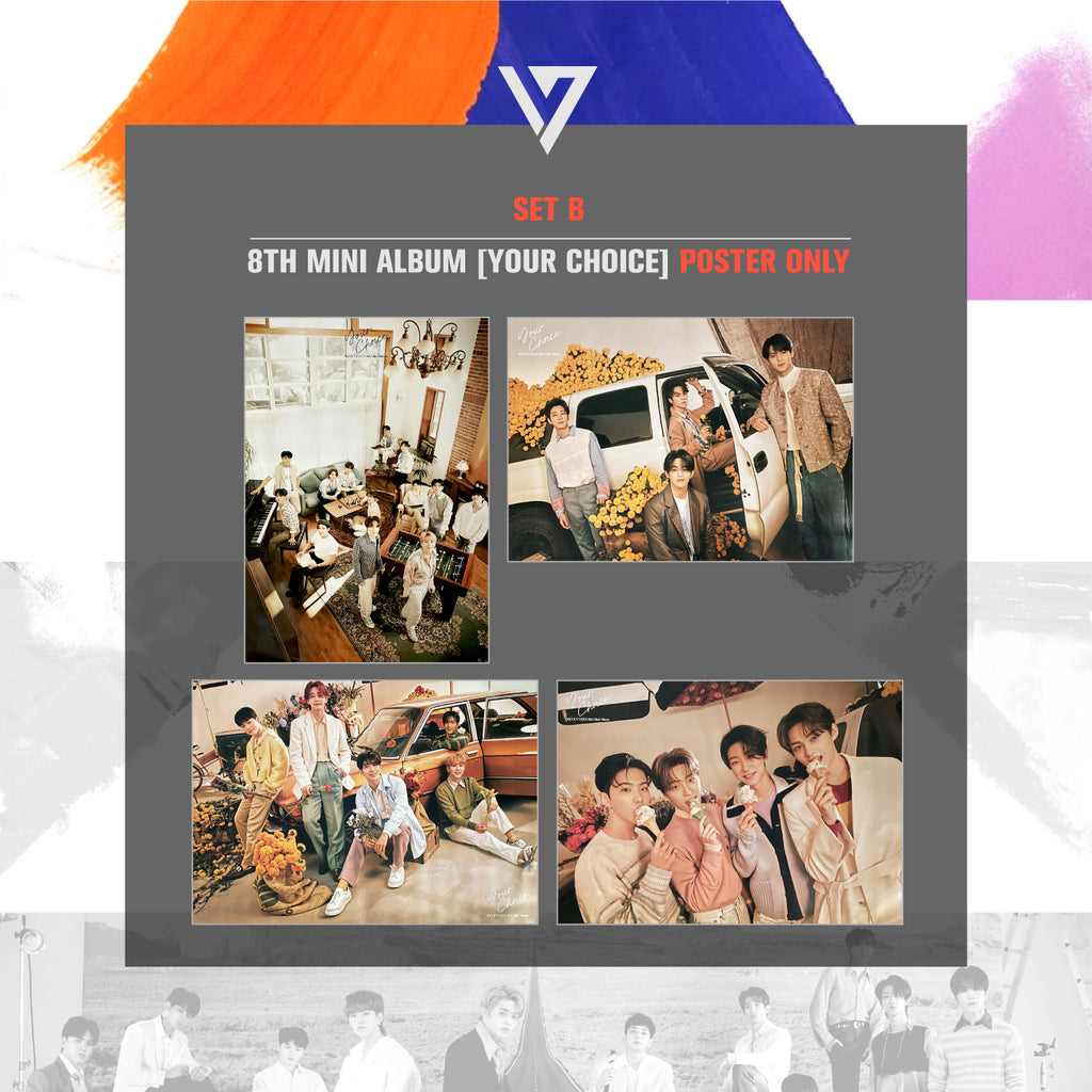 세븐틴 | seventeen | (4 set) poster special