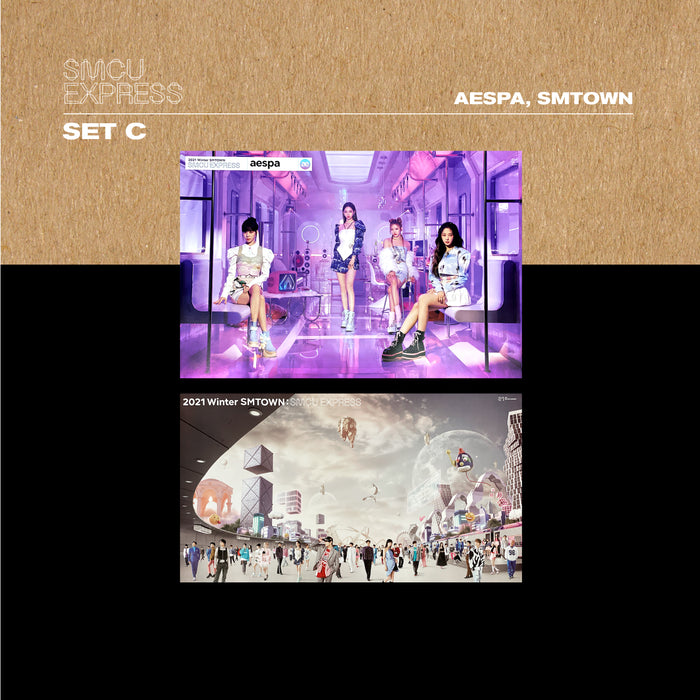 2021 WINTER SMTOWN: SMCU EXPRESS | (2 SET) POSTER SPECIAL