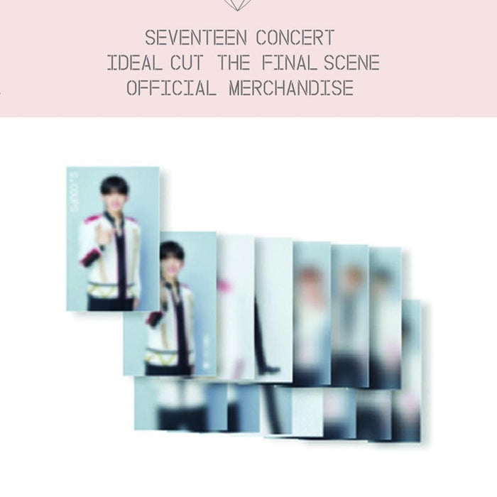 MUSIC PLAZA Goods SEVENTEEN TRADING CARD SET [ IDEAL CUT THE FINAL SCENE MD ]