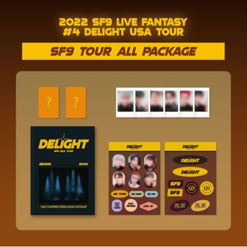 SF9  2022 SF9 LIVE FANTASY #4 DELIGHT USA TOUR BEHIND OFFICIAL MD