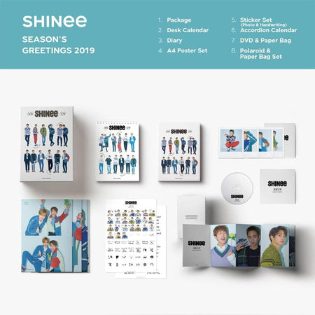 MUSIC PLAZA Photo Book SHINee 2019 SEASON'S GREETINGS