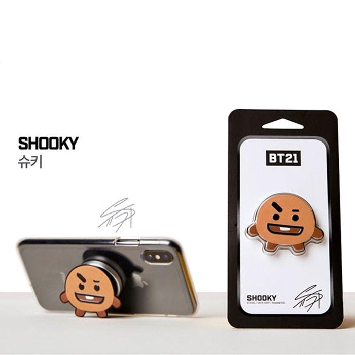 MUSIC PLAZA Goods SHOOKY BTS | 방탄소년단 | BT21 - Official Phone Griptok