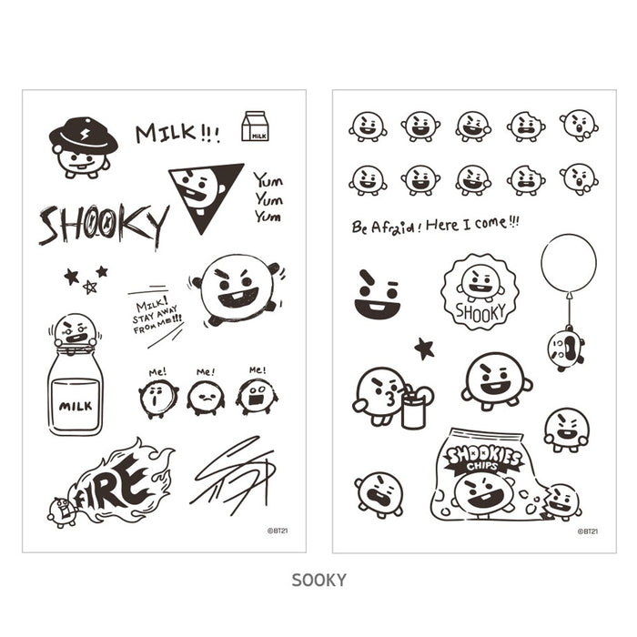 BT21 TATTOO STICKER