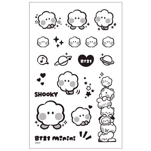 BT21 [ MININI ] TATTOO STICKER