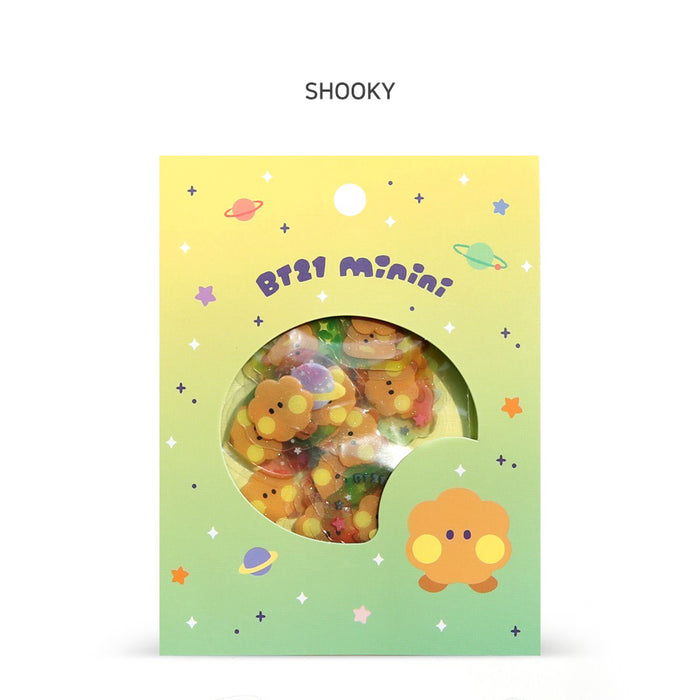 BT21 [ MININI ] FLAKE STICKER