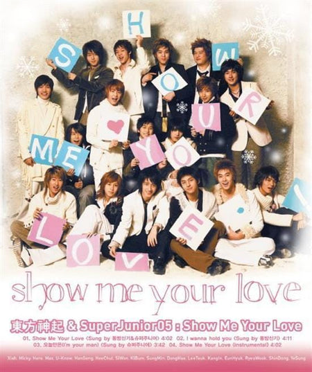 MUSIC PLAZA CD TVXQ & SUPER JUNIOR | 동방신기& 슈퍼주니어 | SHOW ME YOUR LOVE