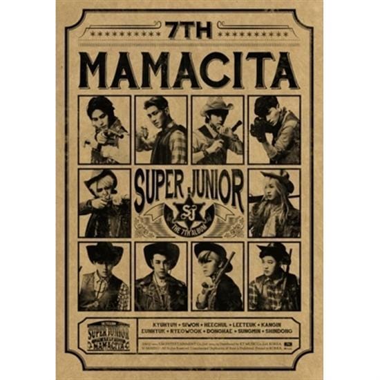 MUSIC PLAZA CD Super Junior | 슈퍼주니어 | 7th Album - Mamacita Ayaya (아야야) [VER. B]