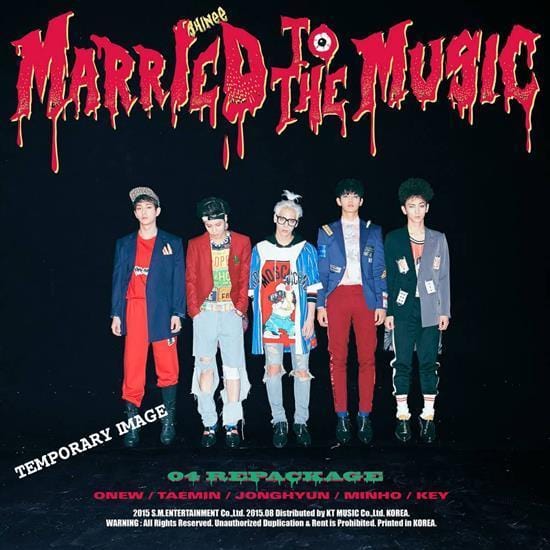 Shinee The store 4th Album Repackage Married to the Music