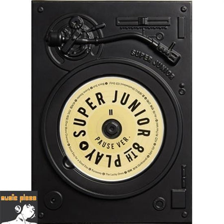 MUSIC PLAZA CD Super Junior | 슈퍼주니어 | 8th Album - Play [PAUSE Ver.]