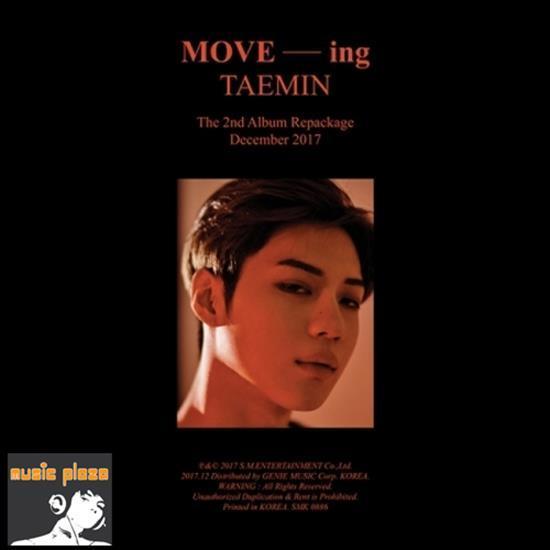 MUSIC PLAZA CD TAEMIN | SHINEE | 태민 | 2nd Album Repackage - MOVE-ing