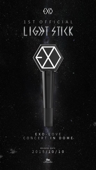 MUSIC PLAZA Light Stick EXO | 엑소 | 2015 OFFICIAL LIGHT STICK