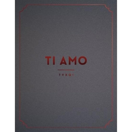 MUSIC PLAZA Photo Book TVXQ | 동방신기 | Ti Amo - 3 Photobook + 1 DVD+ 1 Poster(On Pack)