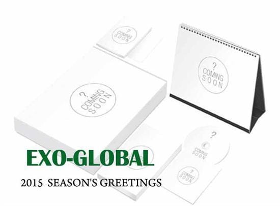 MUSIC PLAZA Goods EXO / GLOBAL VER.</strong><br/>2015 SEASON'S  GREETINGS