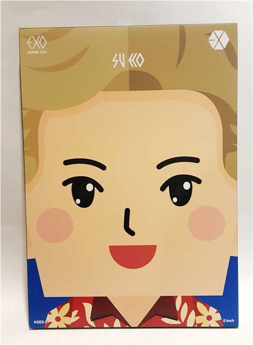 MUSIC PLAZA Goods SUHO / EXO</strong><br/>PAPER TOY<br/>SM OFFICIAL GOODS