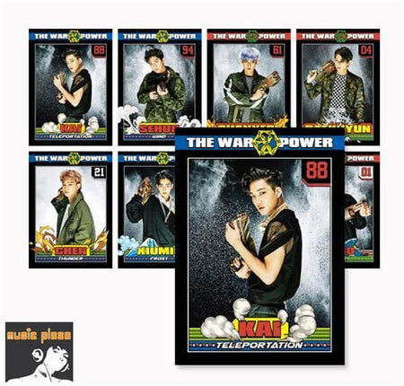 MUSIC PLAZA Goods KAI EXO</strong><br/>POWER OF MUSIC OFFICIAL<br/>3D LENTICULAR  POSTCARD SET