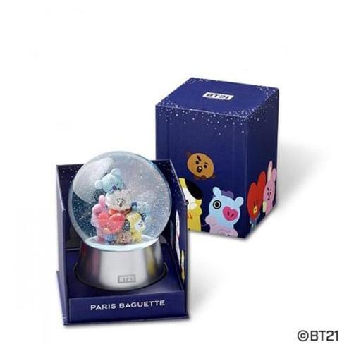 MUSIC PLAZA Goods BT21 X Paris Baguette OFFICIAL MD MELODY SNOW BALL