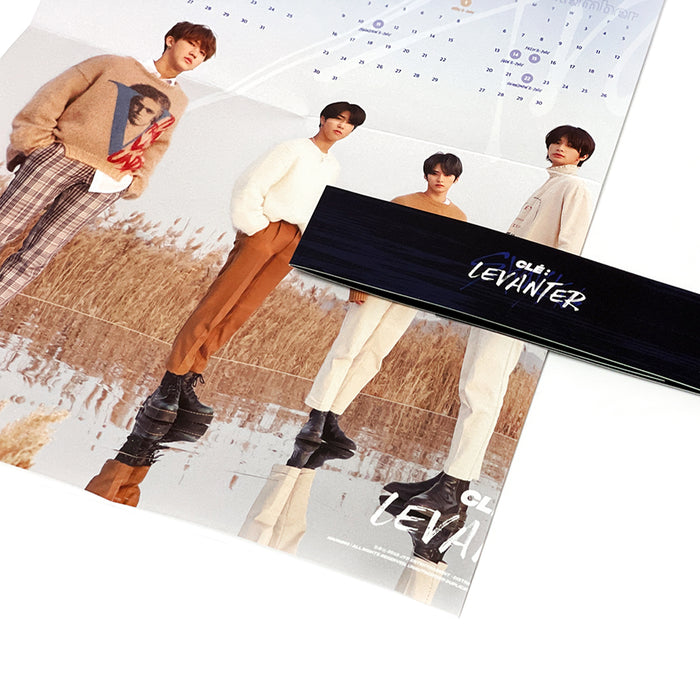 STRAY KIDS | [ CLE : LEVANTER ] 2020 CALENDAR POSTER + BOOKMARK