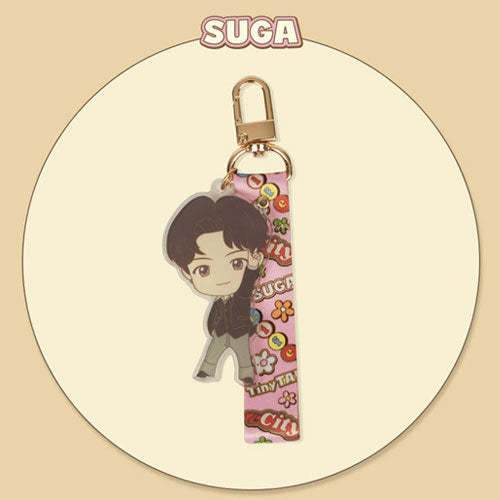 방탄소년단 | BTS [ TINYTAN ] DYNAMITE ACRYLIC STRAP KEYRING