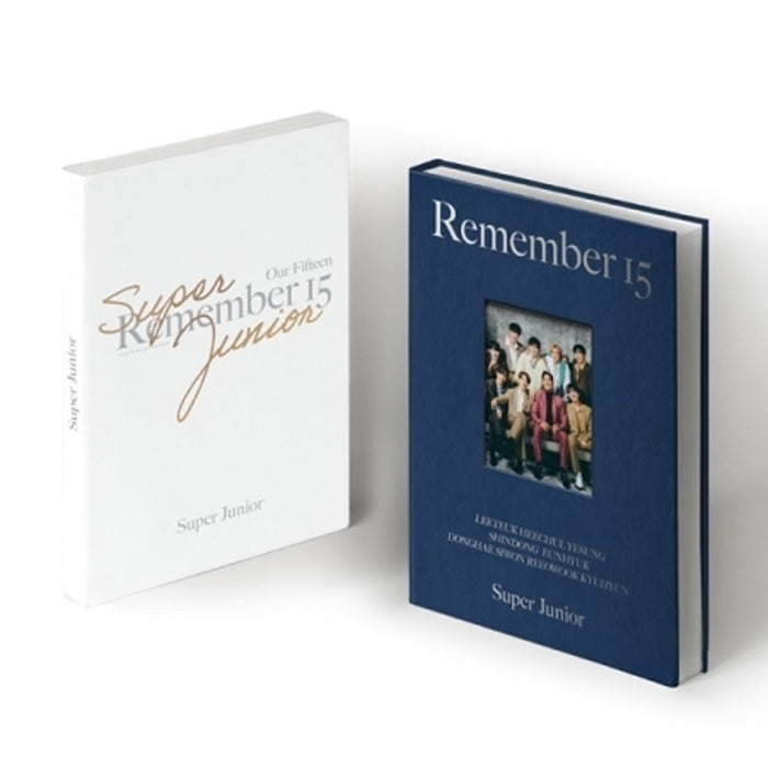 슈퍼주니어 | SUPER JUNIOR 15TH ANNIVERSARY PHOTO BOOK [ REMEMBER 15 ]