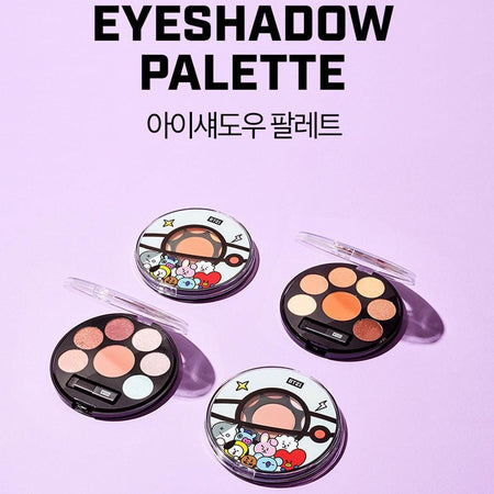 MUSIC PLAZA Goods 01 MOOD BROWN BT21* VT COSMETIC EYESHADOW PALETTE