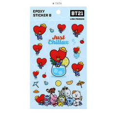 bt21 epoxy sticker b