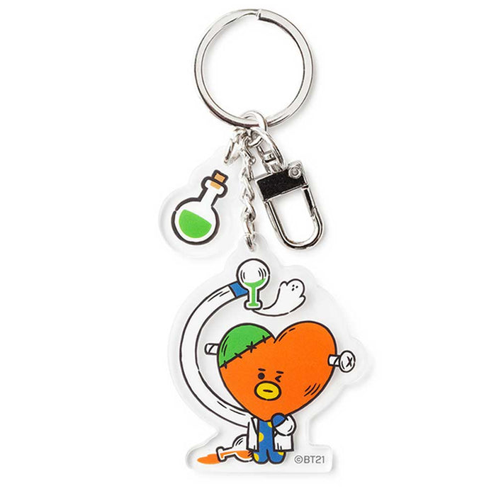 BT21 2019 HALLOWEEN COLLECTION [ KEY RING - KNOCK, KNOCK WHO'S THERE]