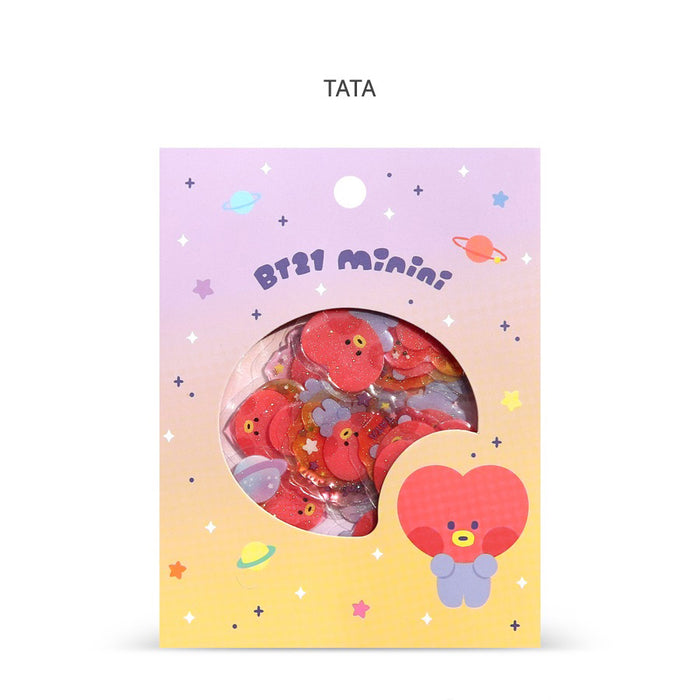 BT21 [ MININI ] FLAKE STICKER