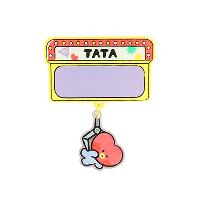 BT21 MININI ACRYLIC PIN BADGE