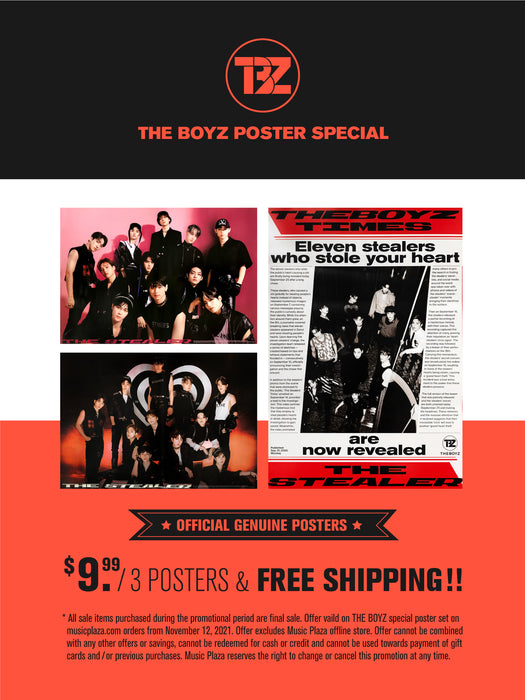 더보이즈 | THE BOYZ | 5TH MINI ALBUM [ CHASE ] | (3 SET) POSTER SPECIAL