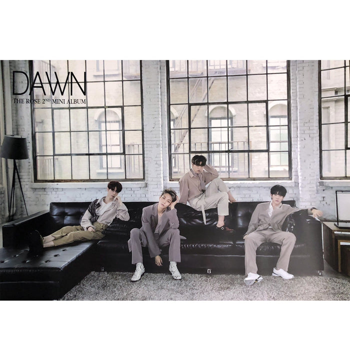 MUSIC PLAZA Poster THE ROSE 2ND MINI [ DAWN ] POSTER ~ POSTER ONLY