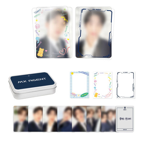 몬스타엑스 | MONSTA X [ 2022 MX AGENT CONCERT ] TIN CASE PHOTOCARD SET