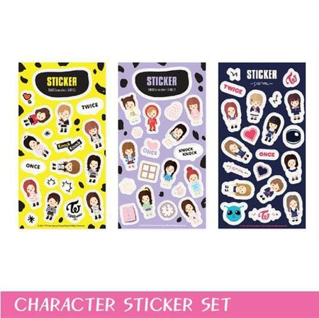 MUSIC PLAZA Goods Twice | 트와이스 | THE OPENING ENCORE CONCERT GOODS CHARACTER STICKER SET