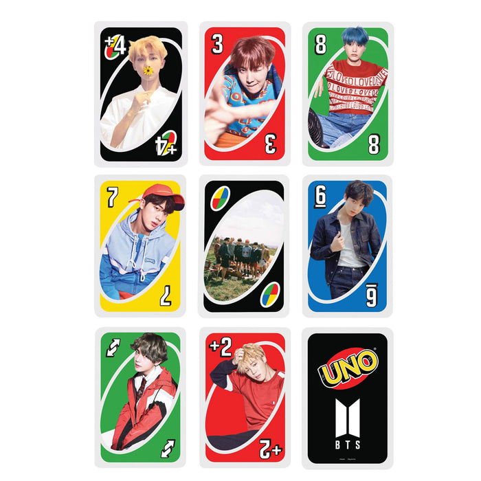 방탄소년단 | BTS X MATTEL GIANT UNO CARD SET