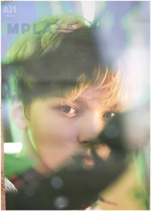 MUSIC PLAZA Poster 버논 / 세븐틴 | VERNON / SEVENTEEN<br/>4TH MINI ALBUM AL1</br><font size=2 color=blue>UNFOLDED POSTER</font>