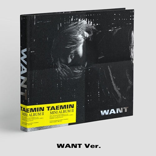 태민 | TAEMIN 2ND MINI ALBUM [ WANT ]