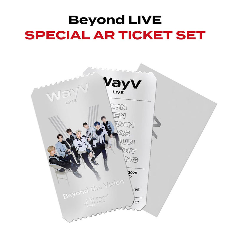 WayV Beyond LIVE SPECIAL AR TICKET SET | hartwellspremium.com