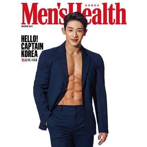 맨즈헬스 | MEN'S HEALTH 2021-3 [ WONHO ]