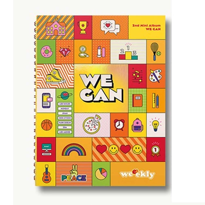 위클리 | WEEEKLY 2ND MINI ALBUM [ WE CAN ]