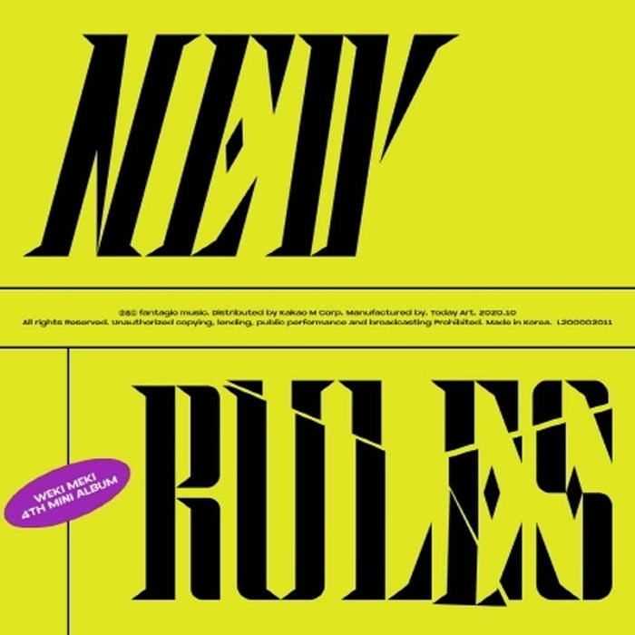 위키미키 | WEKI MEKI 4TH MINI ALBUM [ NEW RULES ]