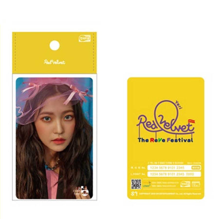 RED VELVET CASHBEE TRANSPORT CARD