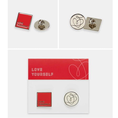 MUSIC PLAZA Goods BTS LOVE YOURSELF CONCERT MD [ METAL BADGE SET ]