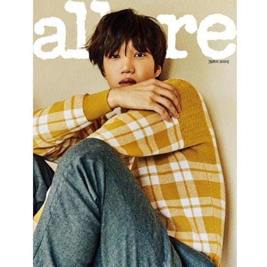 MUSIC PLAZA Magazine B Type Allure Korea 2018-8 Cover Story Kai [ EXO KAI ] Korea Magazine