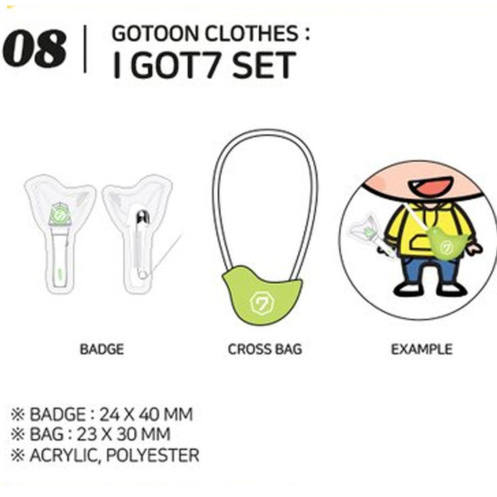 갓세븐 | GOT7 [ GOTOON BY GOT7 SUMMER STORE ] I GOT7 SET