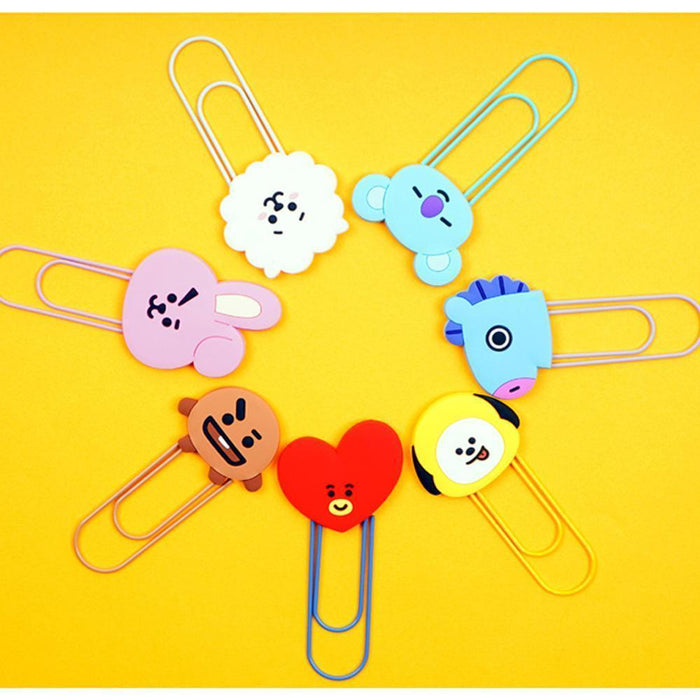 MUSIC PLAZA Goods KOYA BT21* LINE FRIENDS OFFICIAL GOODS [ BIG CLIP ]